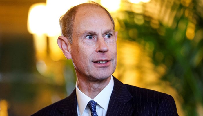 Prince Edward emerges just day after cancelling event due to health issue
