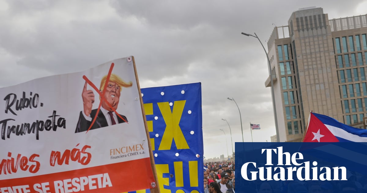 US is in talks with Cuban leadership, says Trump, after blockade threats | Donald Trump