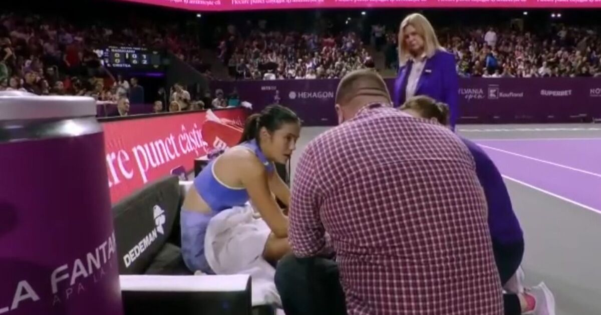 Raducanu has vital signs checked in worrying Transylvania Open final | Tennis | Sport