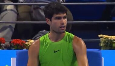 Carlos Alcaraz blasts 'absurd' rules after clashing with umpire in sweary rant | Tennis | Sport