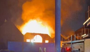 Pictures show huge blaze at chapel as 70 firefighters rush to scene | UK | News