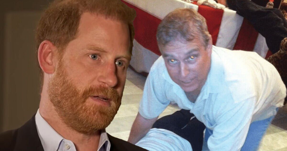 Bombshell moment Prince Harry reacts on air to Andrew Mountbatten Windsor | TV & Radio | Showbiz & TV