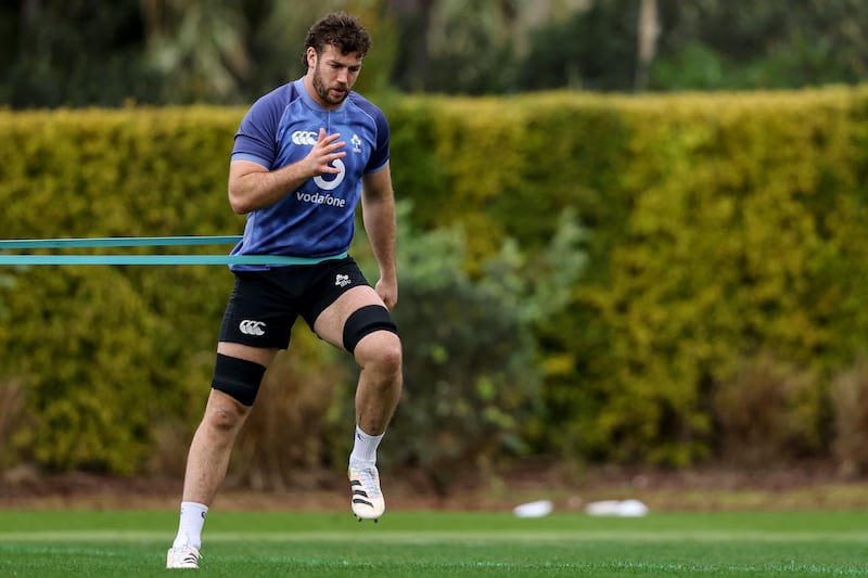 Ireland captain Caelan Doris. Photograph: Ben Brady/Inpho