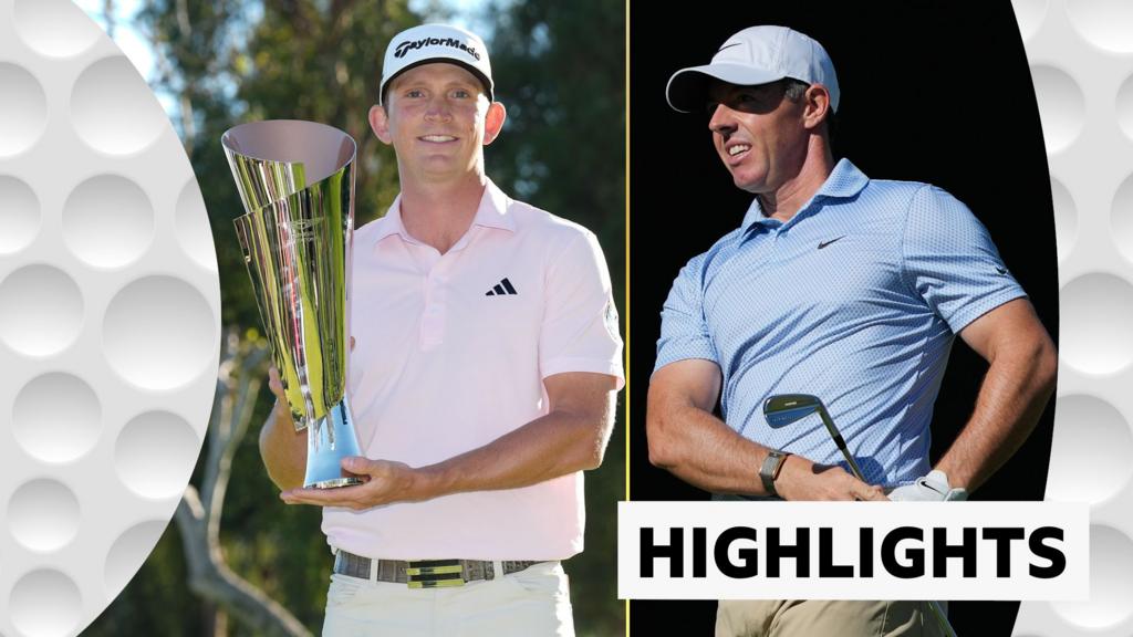 Jacob Bridgeman and Rory McIlroy