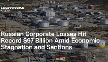 Russian Corporate Losses Hit Record $97 Billion Amid Economic Stagnation and Santions — UNITED24 Media