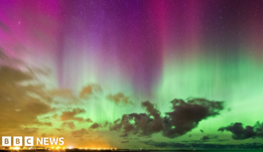 Cruz Beckham on stage