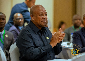 John Dramani Mahama is Ghana's President