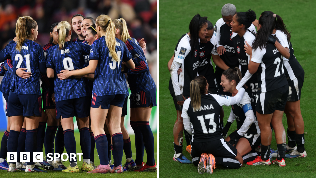 Arsenal and Corinthians will meet in the final of the Women's Champions Cup on Sunday.