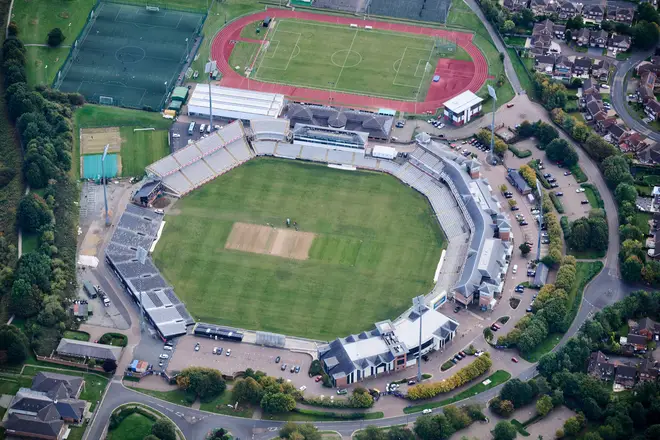 Durham County Cricket Ground, where the team were training at the time.