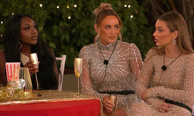 Love Island's Lucinda Strafford faces more heat during movie night