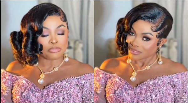 Watch as Diana Asamoah's glam makeover sparks online buzz