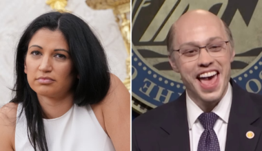 Katie Miller Melts Down at Pete Davidson’s ‘SNL’ Appearance