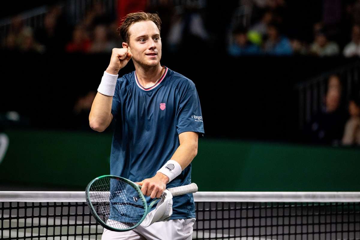 Guy den Ouden grabs first ATP win in Rotterdam, De Jong eliminated early by Khachanov