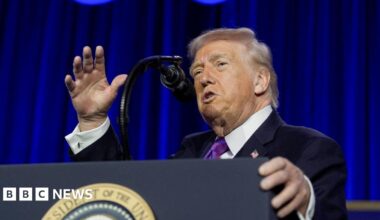 US President Donald Trump