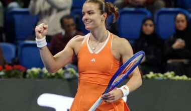 Sakkari stuns Swiatek to reach Doha semis, Rybakina beaten by Mboko