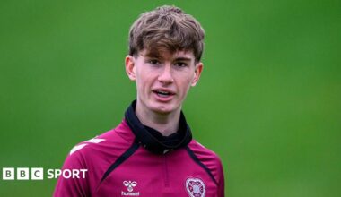 Hearts forward James Wilson