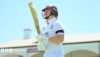 Fernando Alonso driving the 2026 Aston Martin during testing in Bahrain