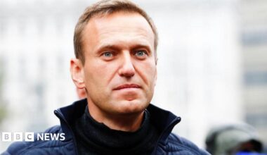 A head shot of Alexei Navalny