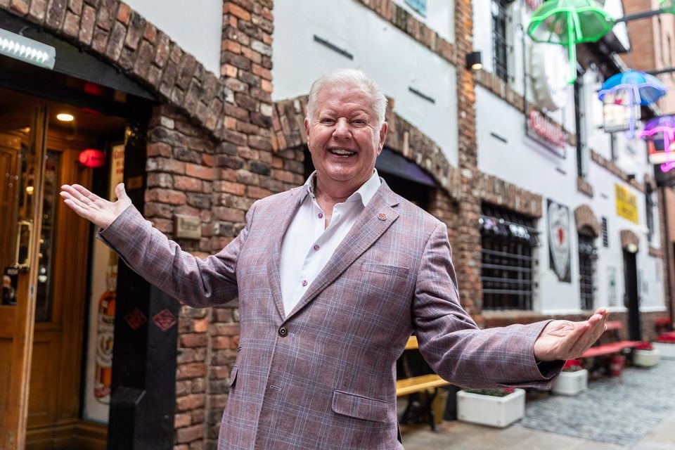 Julian Simmons in Belfast (Photo by Luke Jervis/Belfast Telegraph)