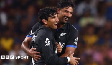 New Zealand vs Sri Lanka LIVE: ICC T20 World Cup 2026 - cricket score, radio & video highlights - BBC