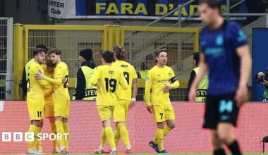 Inter Milan 1-2 Bodo/Glimt (2-5 agg): Norwegians claim stunning success to reach last 16