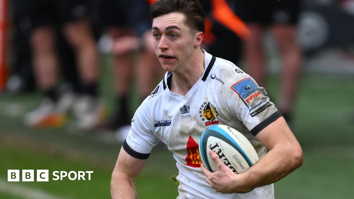 Campbell Ridl in action for Exeter Chiefs