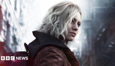 Cruz Beckham on stage