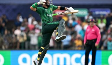 Farhan leads Pakistan into T20 World Cup Super Eights as Namibia crumble | ICC Men's T20 World Cup News