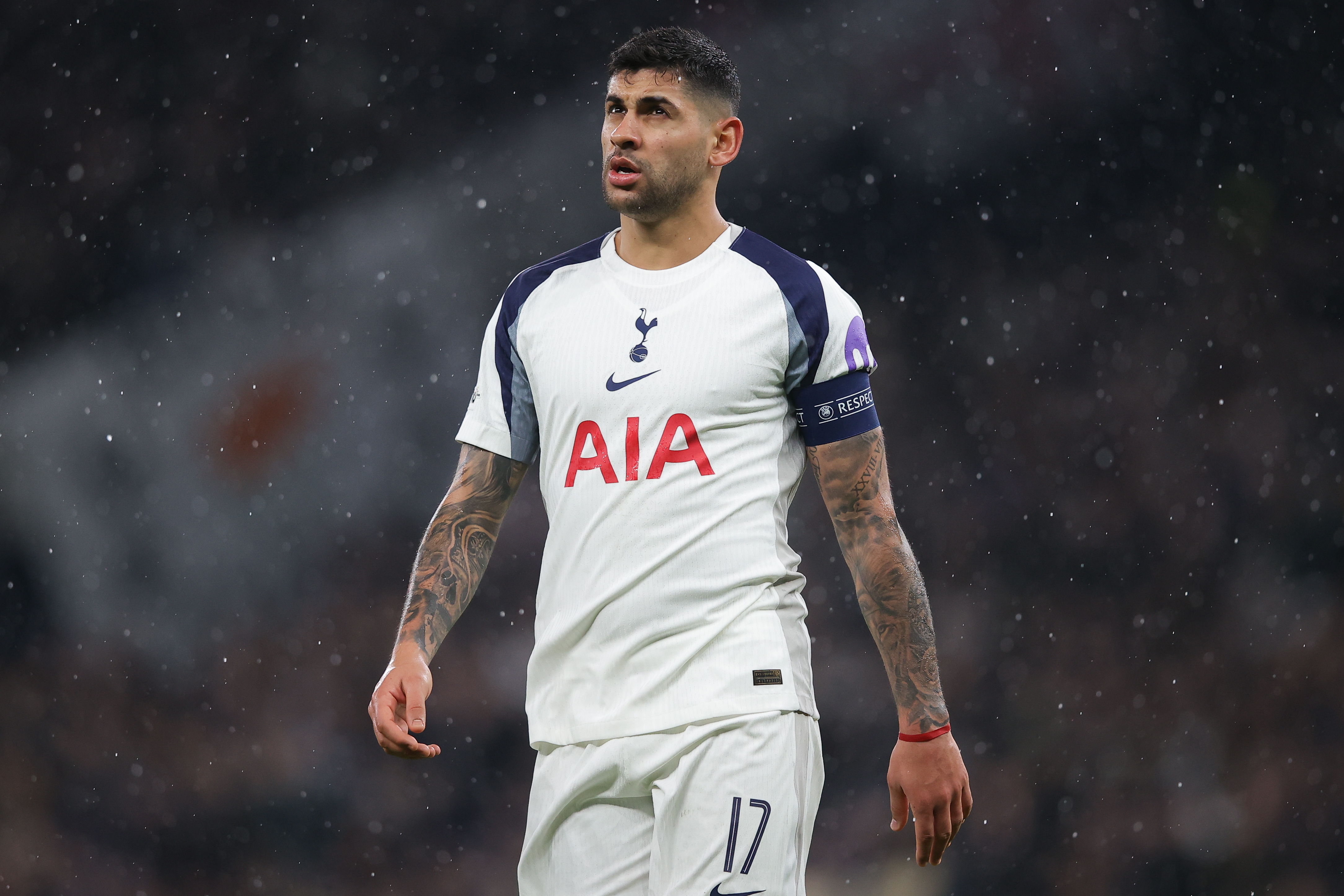 Spurs captain Cristian Romero