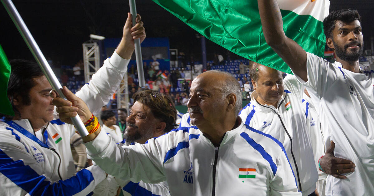 Indian hero lands triple blow to upset Netherlands - Davis Cup