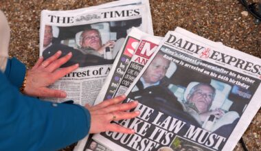 UK royals face worst crisis in generations as Epstein fallout leads to ex-prince's arrest