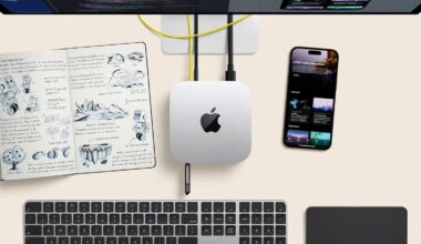 The Apple Mac mini with M4 chip.