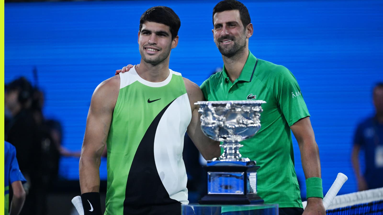 What prize money & ranking points did Carlos Alcaraz and Novak Djokovic earn?