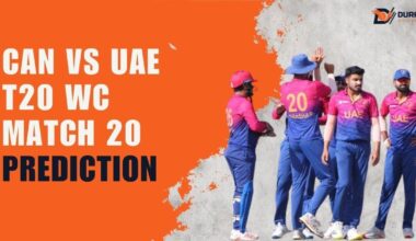 CAN vs UAE T20 WC 2026 Match 20 Prediction