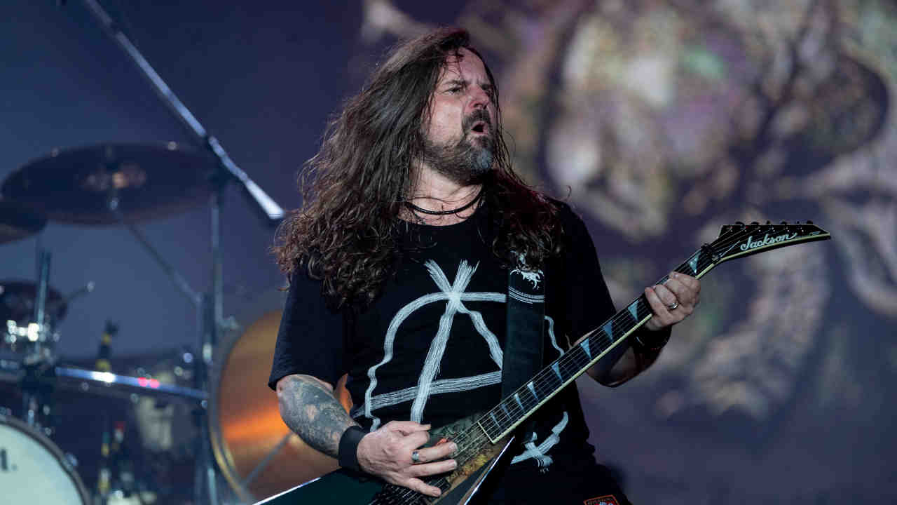 Sepultura&rsquo;s Andreas Kisser performing at the Rock In Rio festival in 1985