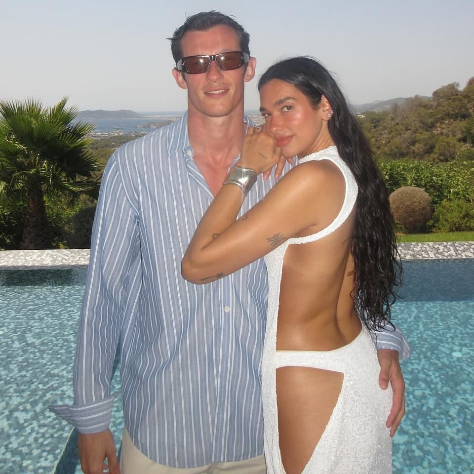 Callum Turner & Dua Lipa