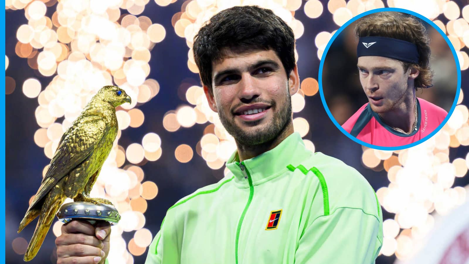 Carlos Alcaraz sent clear message as his rival answers 'unbeatable' question