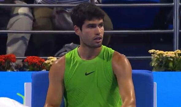 Carlos Alcaraz Doha argument Carlos Alcaraz Doha argument