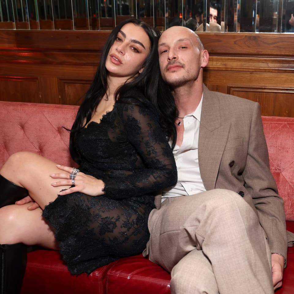 Charli XCX and George Daniel