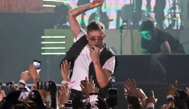 Damon Albarn has a pop at having to play Tottenham Hotspur Stadium as Gorillaz perform on 'The Graham Norton Show'
