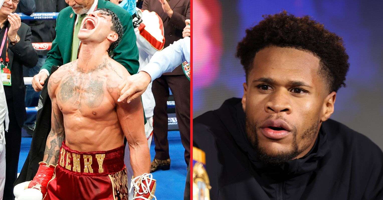 Devin Haney reacts to Ryan Garcia becoming world champion with dominant Barrios win