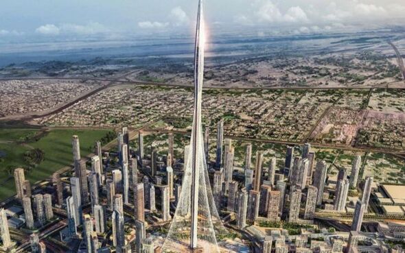 Rendering of the Dubai Creek Tower