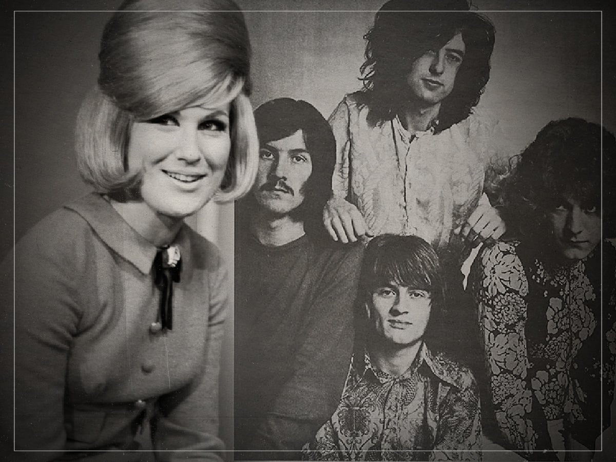 Did Dusty Springfield guide to Led Zeppelin being signed?