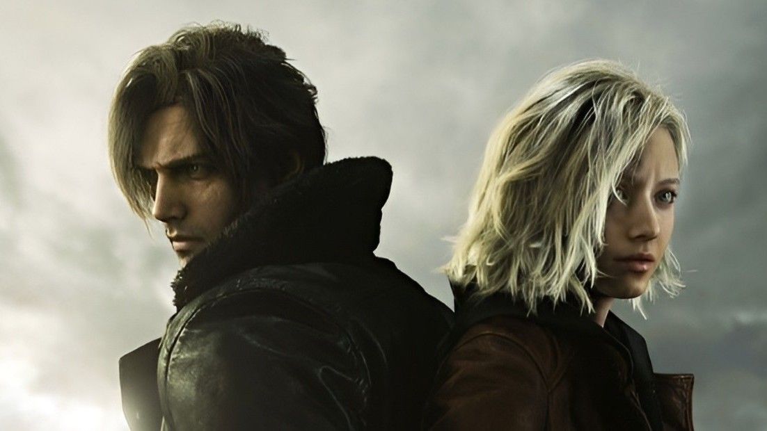 Game cover art of Leon and Grace Ashcroft