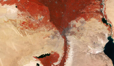 Earth from Space: Sending love from above