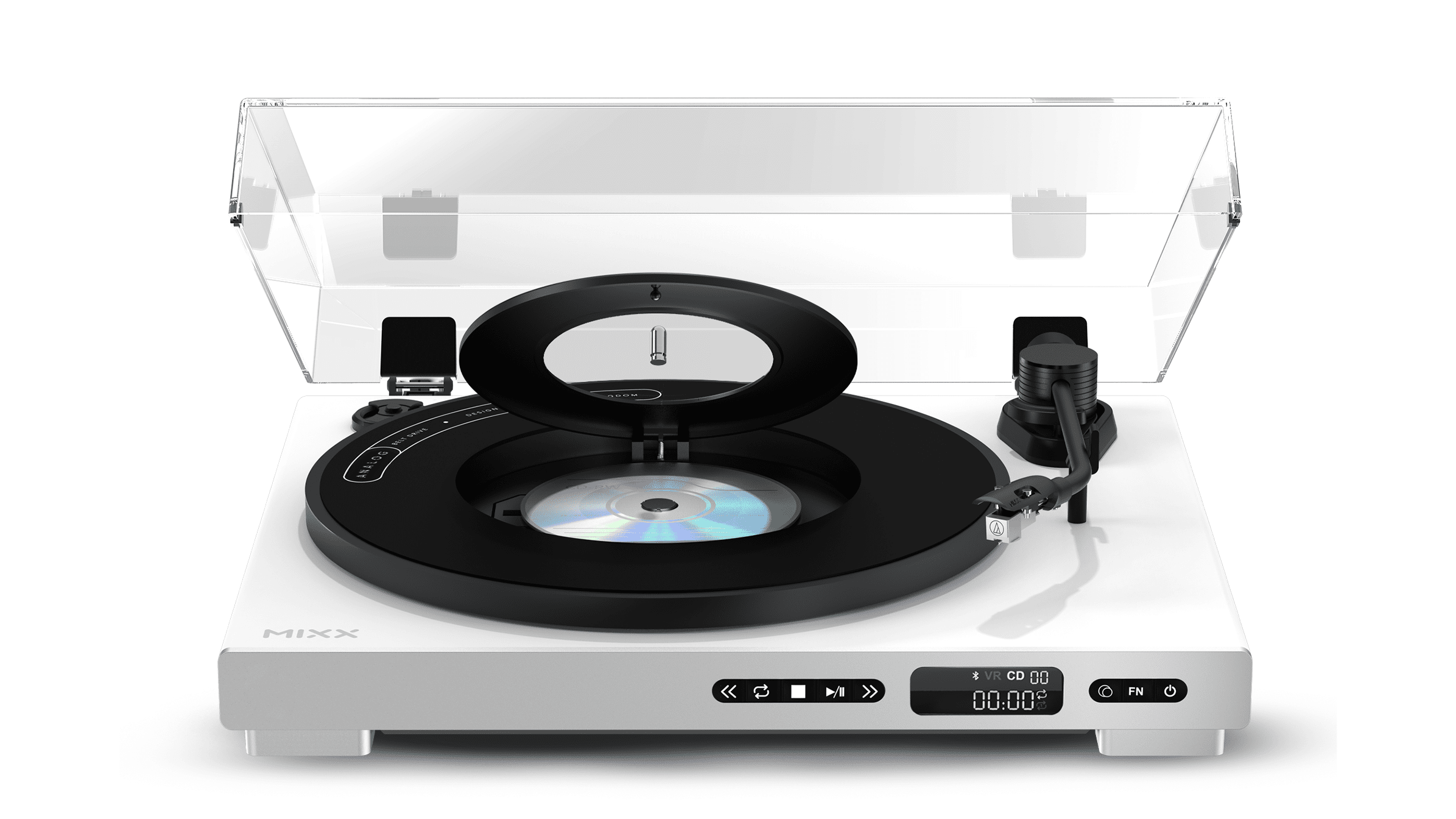 Mixx Analog+ turntable and CD player