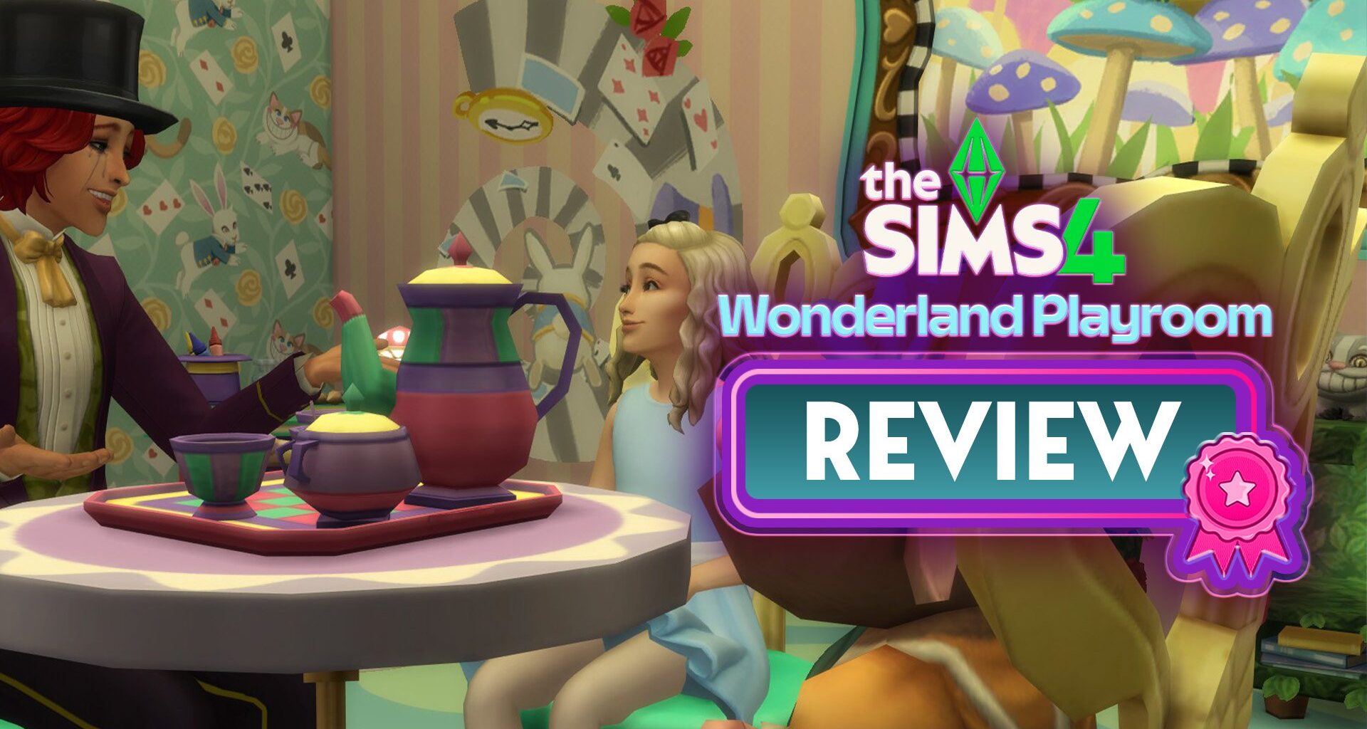 Exploring the Enchanting Wonderland Playroom Kit for The Sims 4: A Journey into Imagination
