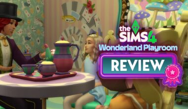 Exploring the Enchanting Wonderland Playroom Kit for The Sims 4: A Journey into Imagination