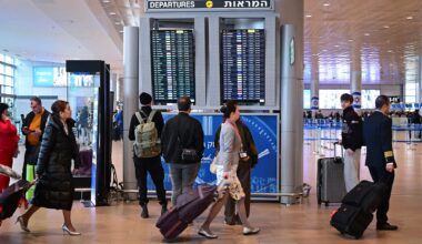 UK, France, Germany and Poland warn against travel to Israel amid Iran tensions