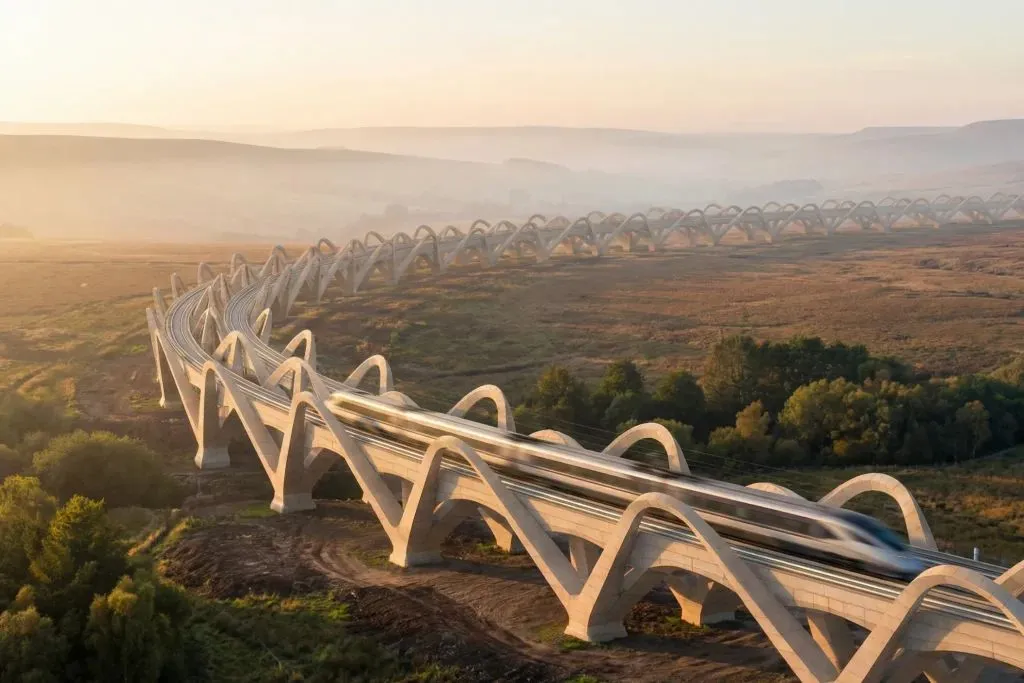 RIBA president proposes giant loop city spanning Britain and Ireland